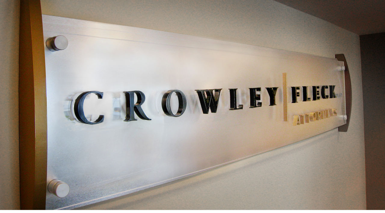 A | D CREATIVE GROUP - Billings, Montana - Work: Crowley Fleck Attorneys
